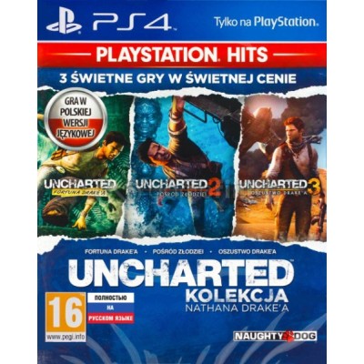 Uncharted The Nathan Drake Collection (PlayStation Hits) PL [PS4, русская версия]